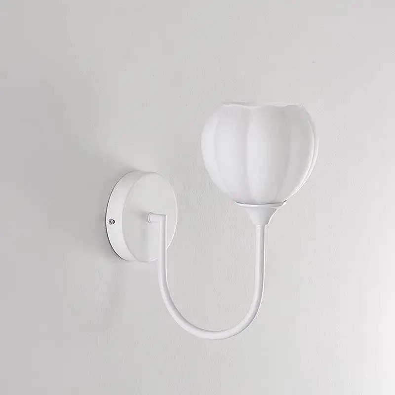 

Home Interior Decoration Countryside Wall Lamps French Romantic Flower Princess Room Led Lights Restaurant Store Sconce Light