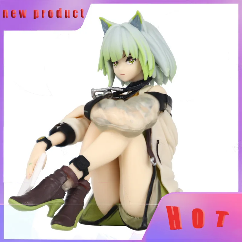 อุปกรณ์เสริมสำหรับเล่นเกม ฟิกเกอร์ Kelhi Energy Connection แบบนั่ง ตัวละครอนิเมะสาว Kelhi ของตกแต่งเคสคอมพิวเตอร์ ของสะสม ฟิกเกอร์แอคชั่น