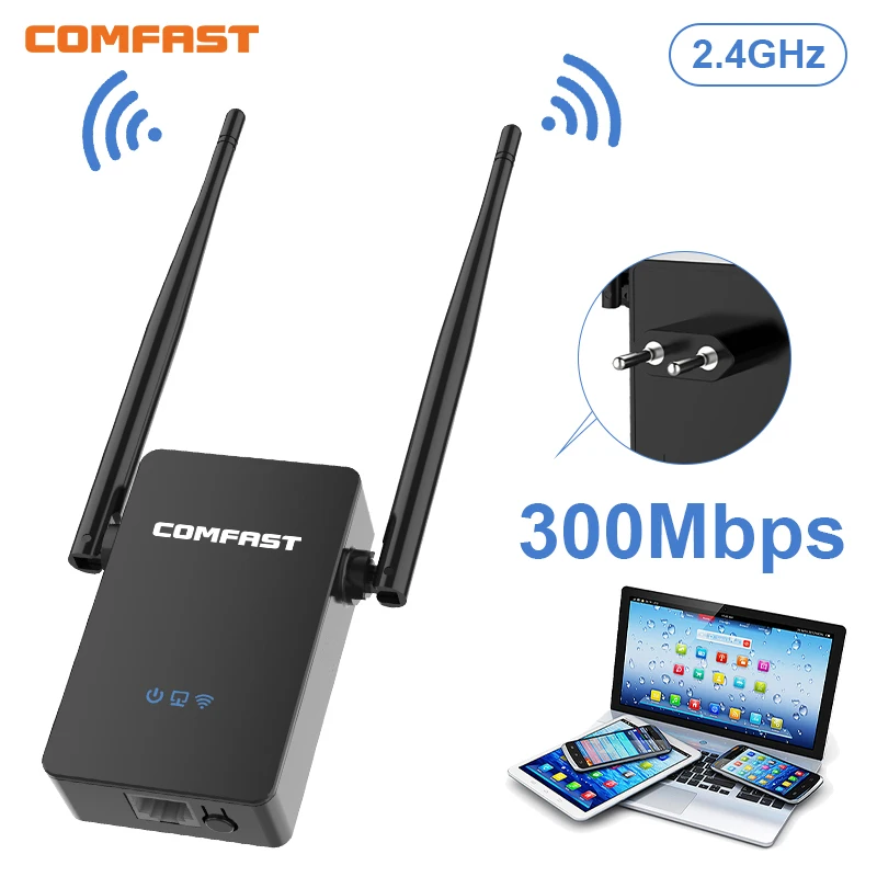 Comfast CF-WR302S Sans Fil WIFI Routeur Répéteur 300M 10dBi Antenne Wi-fi Signal Amplificateur 802.11N/B/G Roteador Wi-fi A Sonné Extende