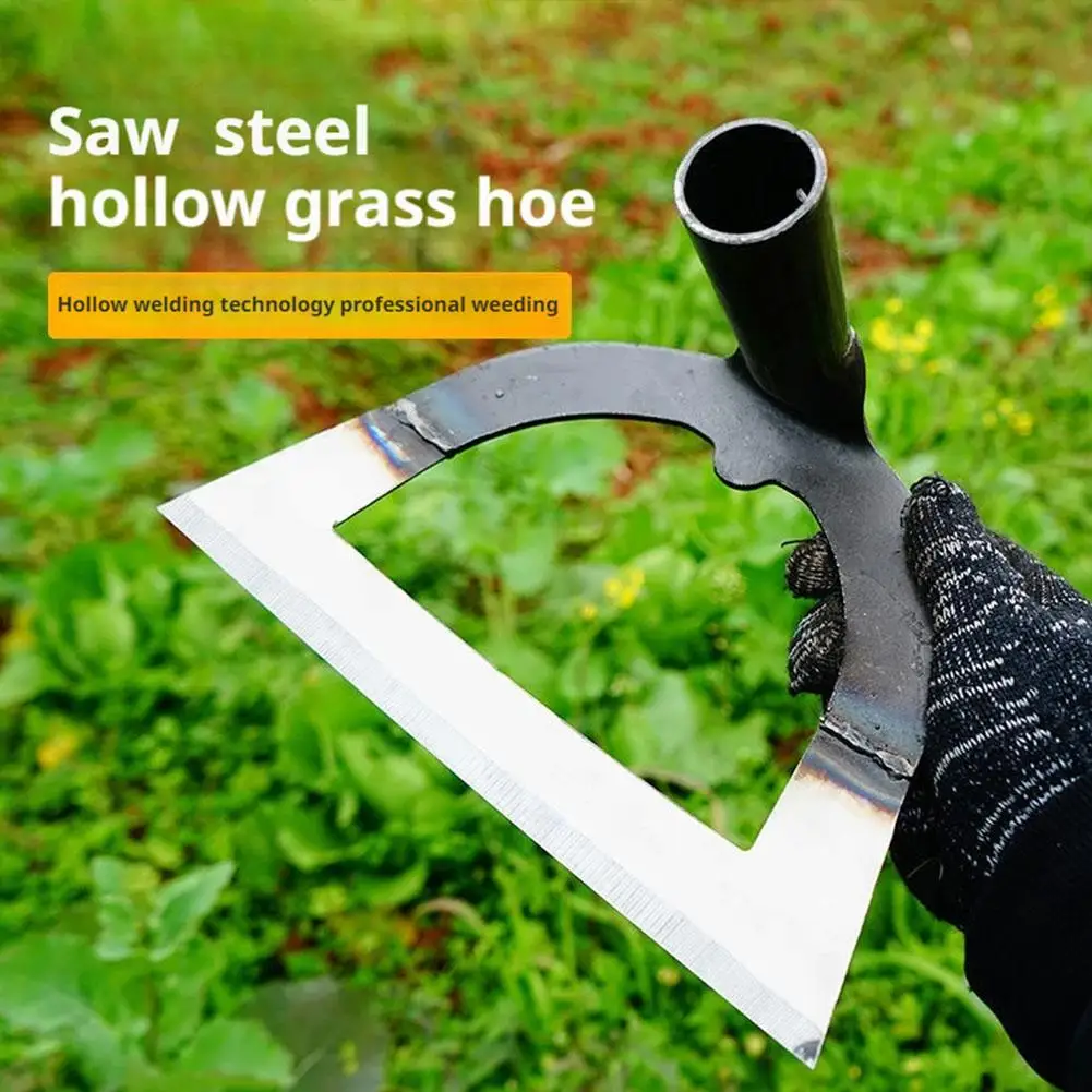 14-26CM Professional Weeding Hoe Handheld Hollow Hoe Planting Vegetable Garden Loosening Soil Thickened Weeding Hoe Garden Tool
