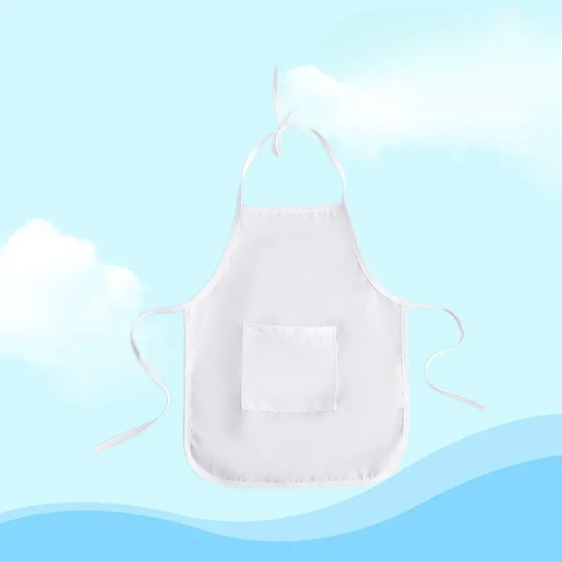 New kids photography costume little chef show clothes apron baby photo photo white chef hat costume set view 5