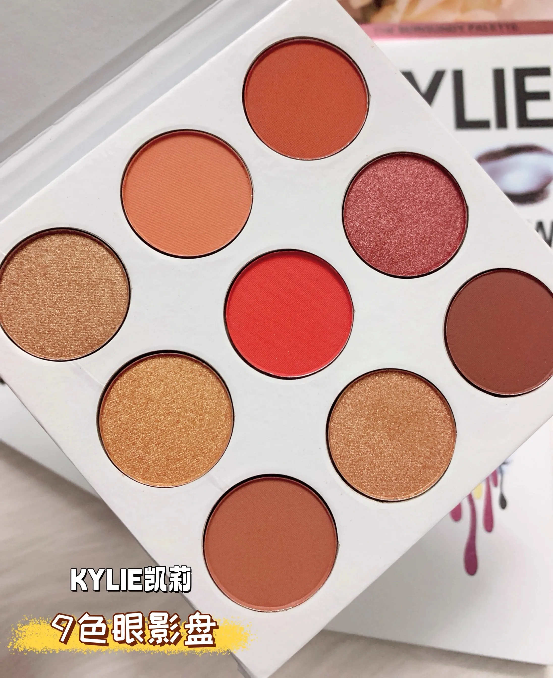 9 kleuren oogschaduw make-up set Dual-Ended Concealer Oogschaduwborstel Markeerstift Blush Palette Waterdichte make-upartiesten