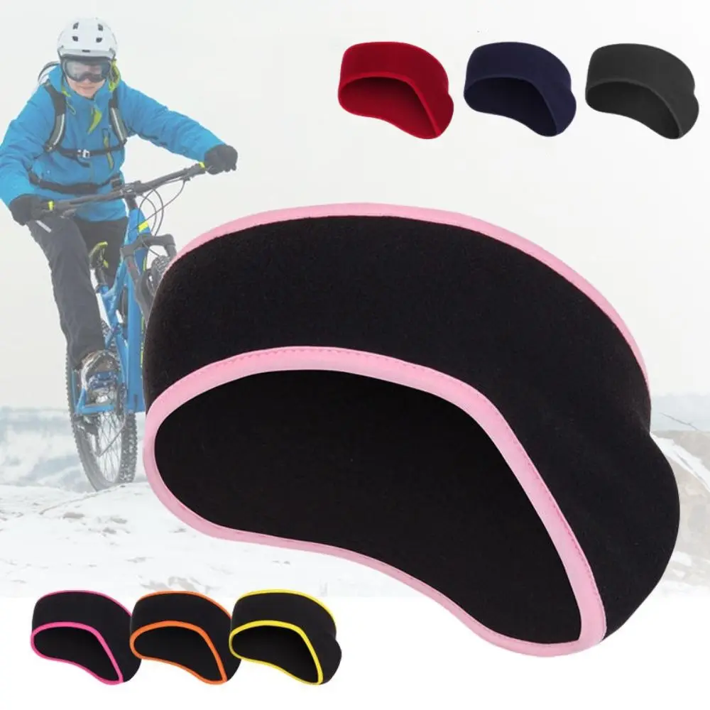 Winter Cycling Workout Running Bicycle Sport Headband Ear Warmer Men Women Windproof Warm Earmuffs Fleece Ear Cover Ear Muff