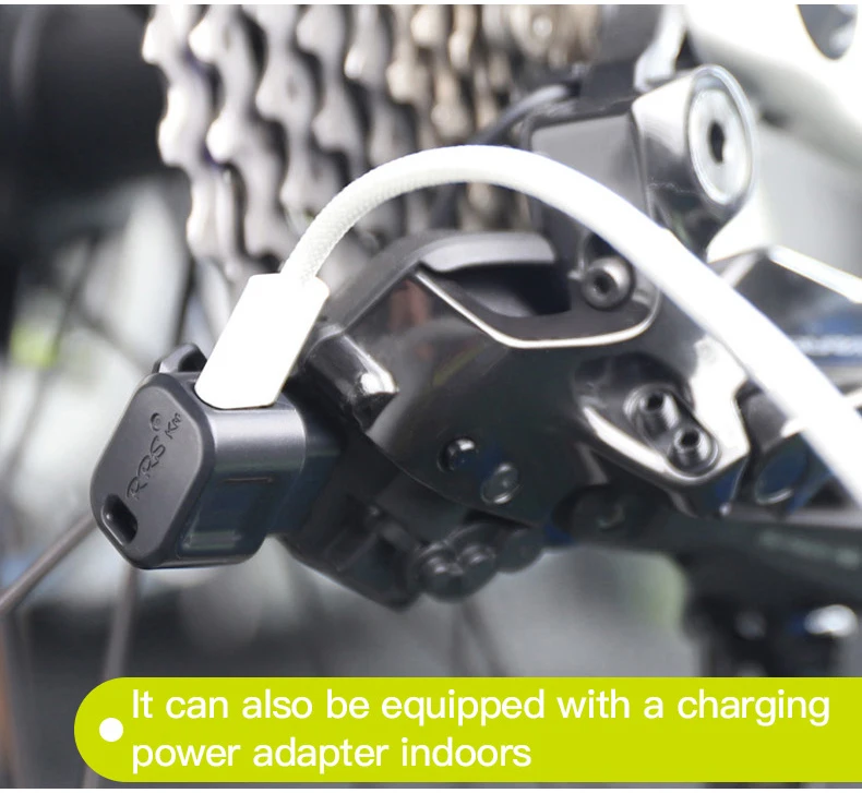 RRSKIT Batterieladegerät-Adapter mit Trageband für Shimano 12-Gang Di2 Dura-Ace R9200/Ultegra R8100/105 R7100 elektronisches Schalten – Detail 7