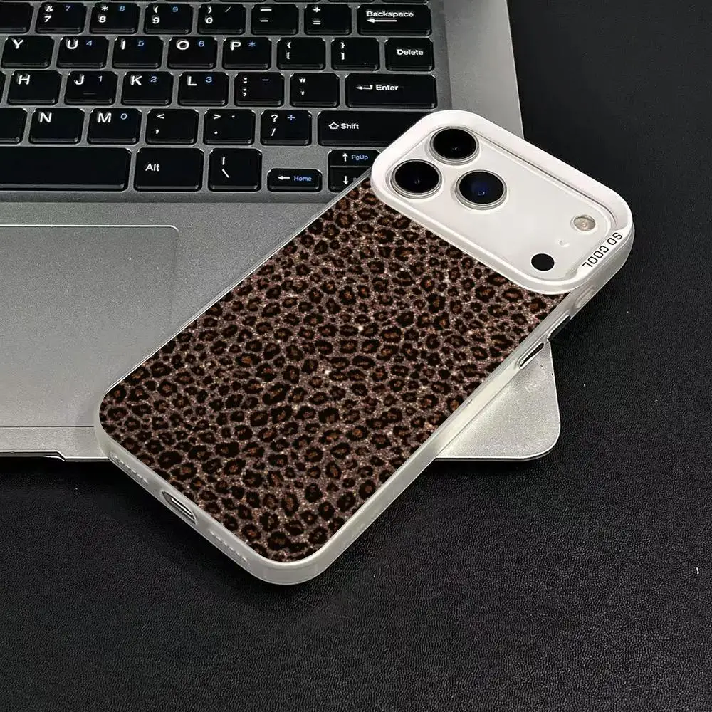 New Wildflower Leopard Cherry Phone Case for iPhone 17 Pro Max 16 Plus 17 Air 12 13 14 15 16 Cover 3D WF Cartoon Protective Cove - Image 3
