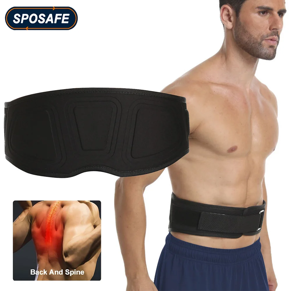 Fitness Weight Lifting Belt Lumbar Back Support, Auto Locking Weight Belt for Gym, Squats, Deadlift, Cross Training Men & Women