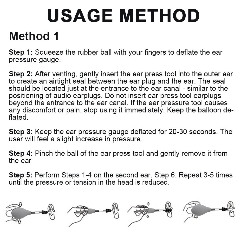 Alat Penghisap Tekanan Telinga Mengurangi Ketegangan Alat Tekanan Telinga Silikon Pengatur Tekanan Telinga Mengurangi Ketegangan untuk Sakit Kepala