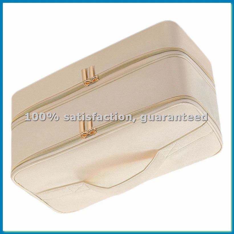 Carrying Case for Flex Style, Case Compatible with / Hair Dryer, Portable Double-Layer Travel Bag-AT35