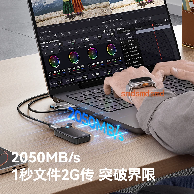 Solid State Mobile Hard Disk 1T Large Capacity Notebook Storage Suitable for Apple Mobile Phones