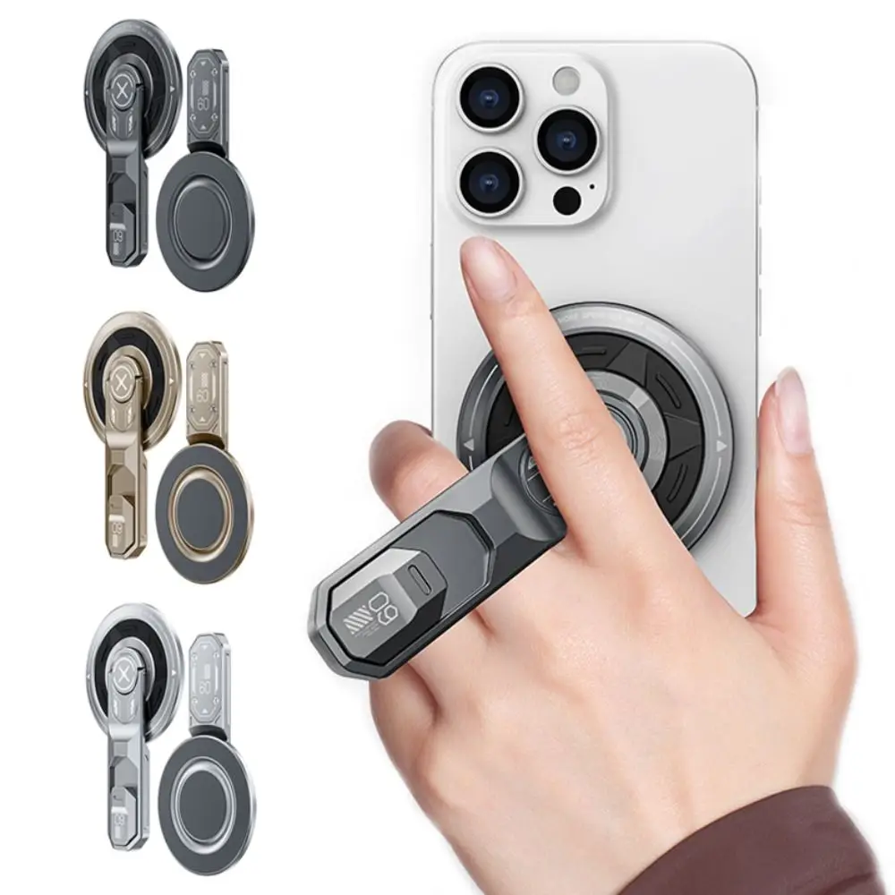 

New Stress Relief Magnetic Phone Holder Ultra-thin 360° Rotatable Cell Phone Bracket Multi-angle Adjustable Phone Ring Holder
