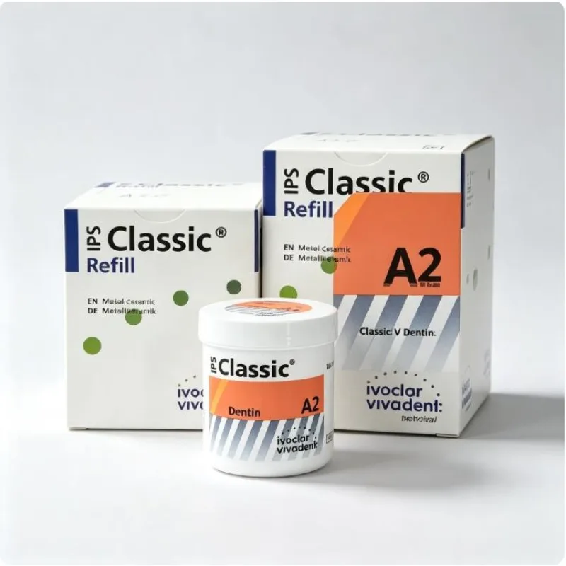 Dental 100g/can IPS Classic V Dental Laboratory Metal Ceramic Powder PFM Metal Porcelain Compatible with Various Dental Alloys