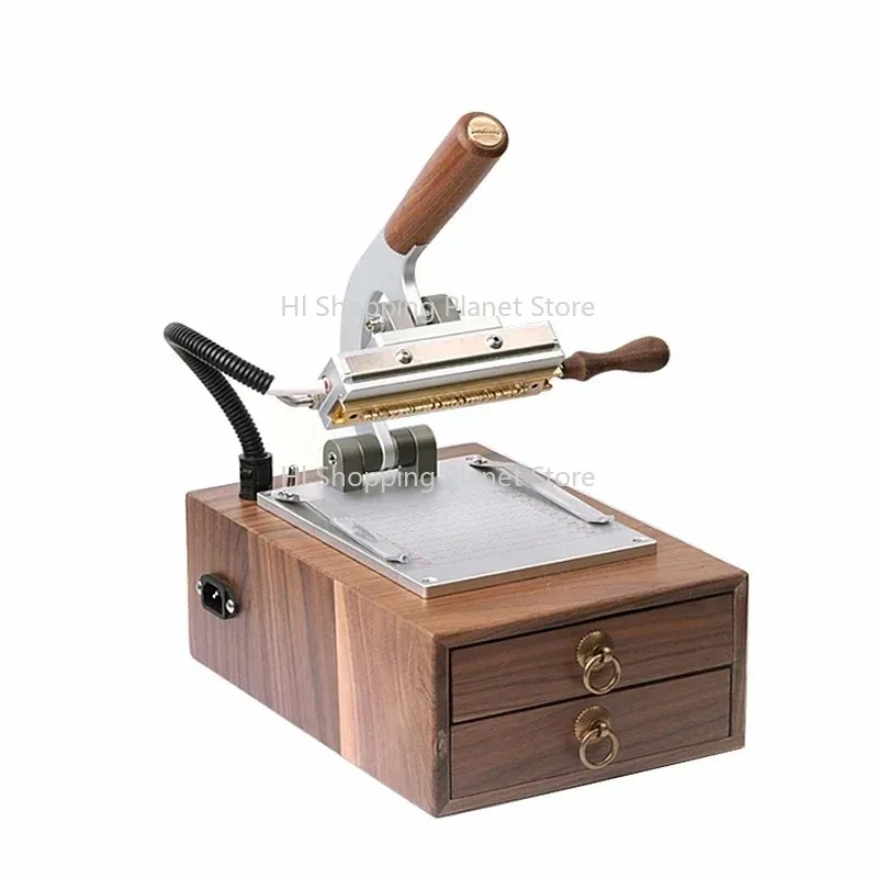 

Bags Logo Leather Heat Press: Digital Hot Gold Foil Stamping for Plastic, Wood, Paper Cards & Letter Stamp