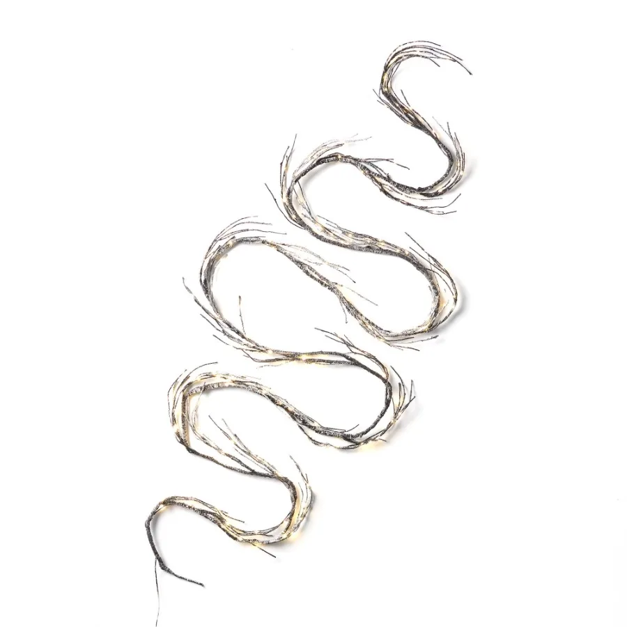 Girlanda papierowa o długości 18 stóp z oświetleniem LED