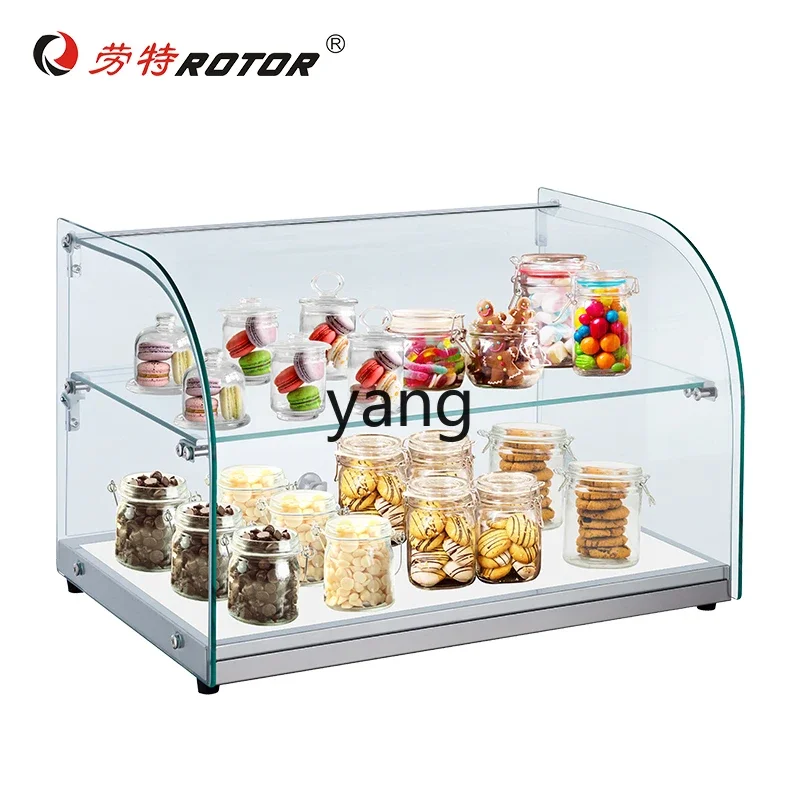 CX Ornament Tempered Glass Mini Display Gift Figure Model Shop Sample Storage Display Cabinet