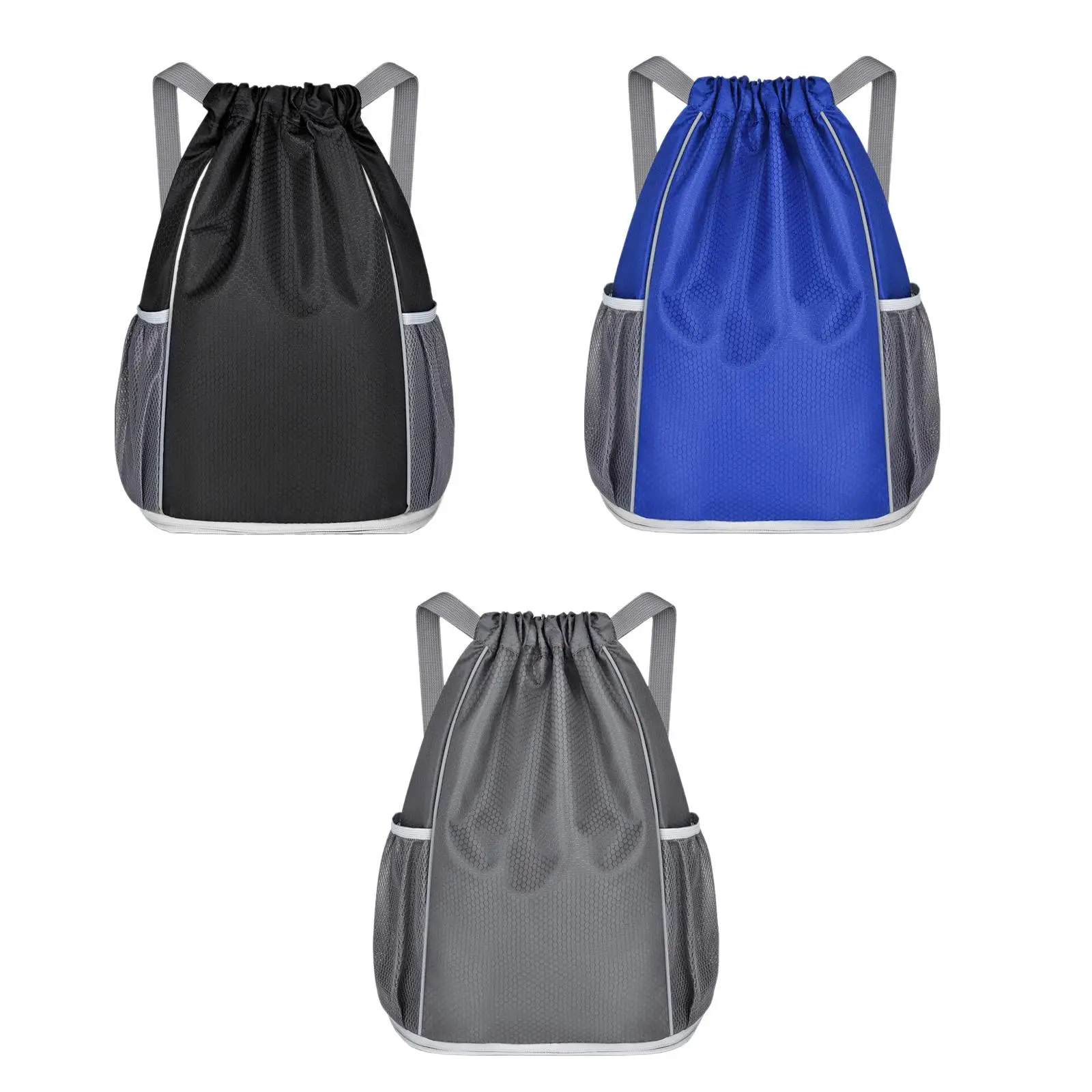 Drawstring Bag Basketball Bag for Outdoor Activities Football Shopping