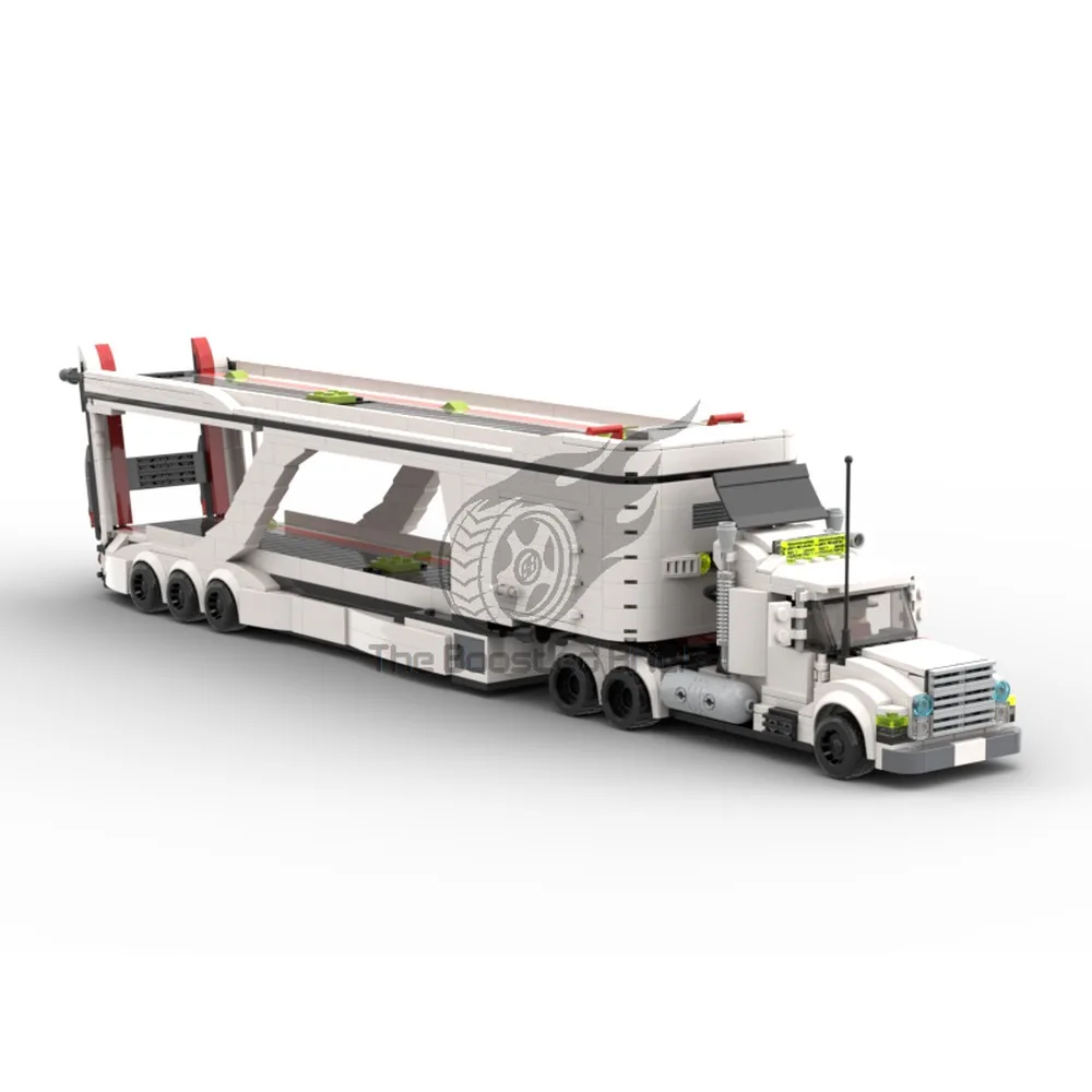 

1441Pcs MOC-50003 Building Blocks LT 3 Car Transport Big Rig Truck for Kids DIY Assembly Model Brick Educational Toys