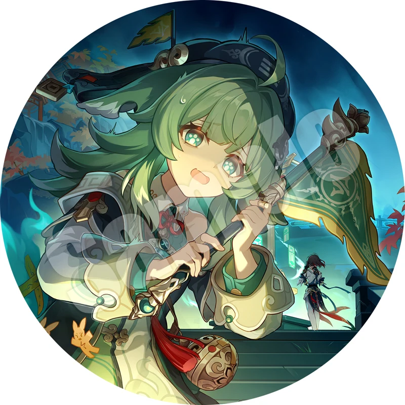 لعبة هونكاي: ستار السكك الحديدية شارات الأحد كافكا Feixiao دبابيس الكرتون الشكل التلبيب دبابيس للملابس القبعات زينة الأصدقاء الهدايا #4