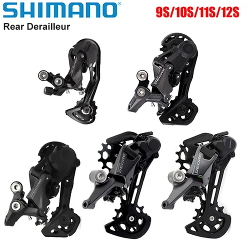 SHIMANO DEORE ALIVIO RD M4120 M5120 M5100 M6100 10V 11V 12 velocidades desviadores traseros SGS MTB desviadores bicicleta de montaña