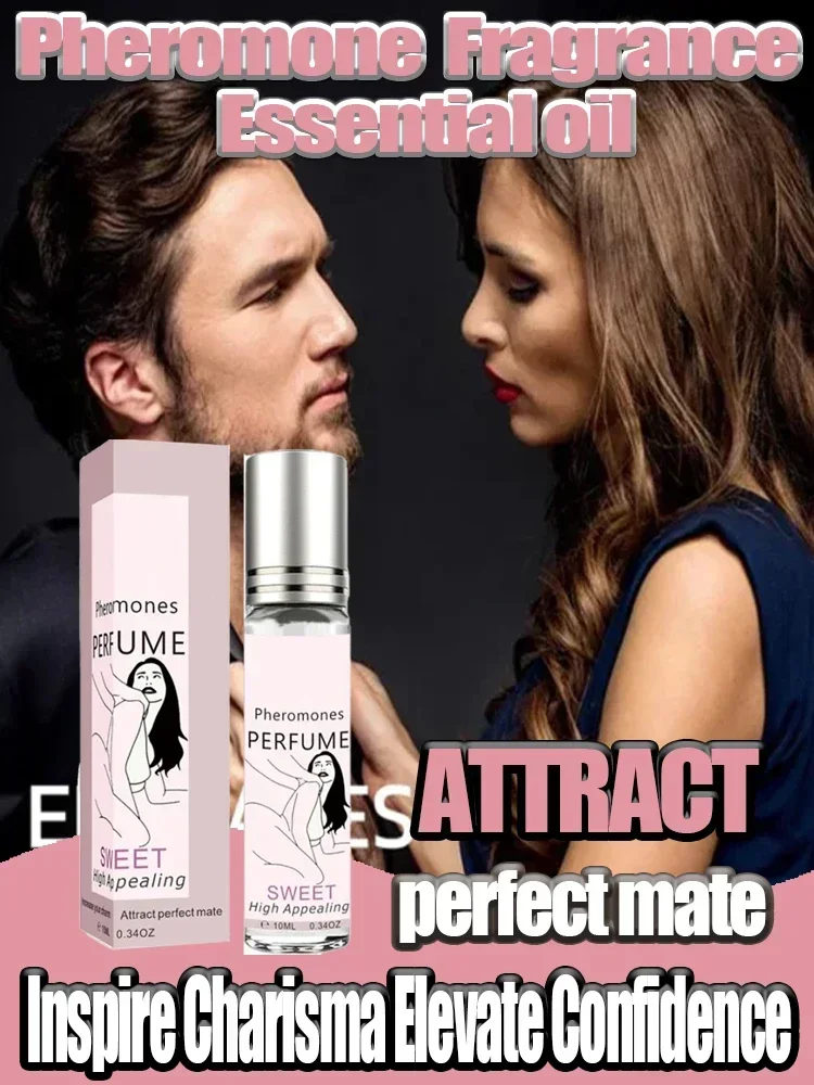 Perfume portátil de feromonas para hombres y mujeres, Bola de fragancia de aceite para adultos, Perfume para coqueteo sexual Essential33