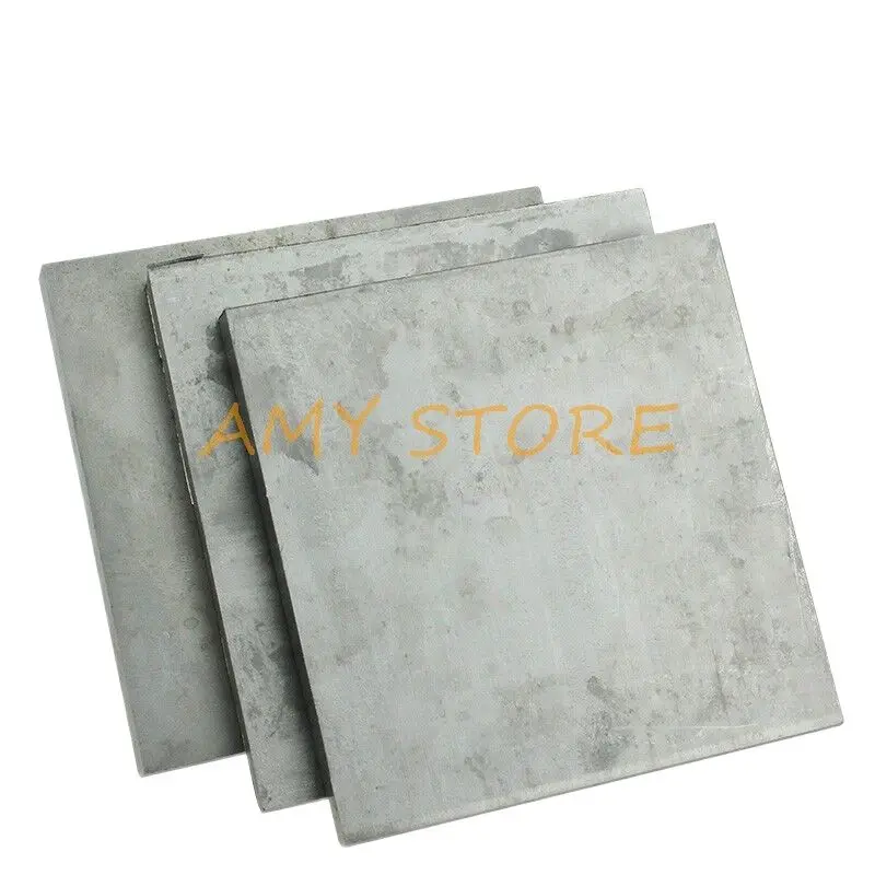 2Pc TC4 Titanium Titan Ti Alloy Plate 0.3/0.4 mm Thickness GR5 Ti Sheet Plate 100x100x0.3m/100*100*0.4m