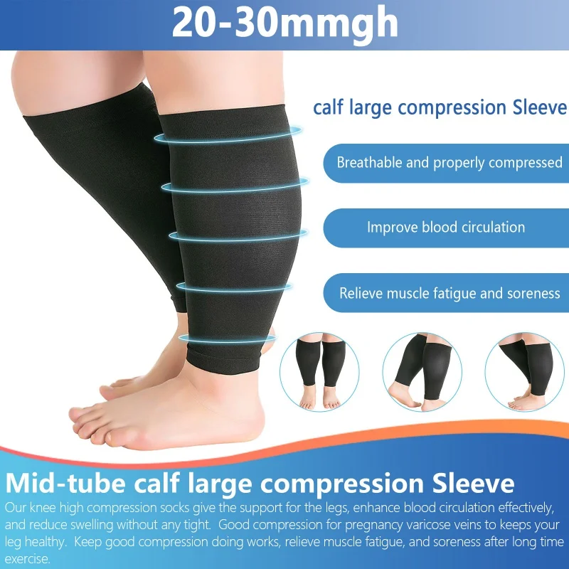 Open Toe Compression Socks Medical Copper Compression  Stockings Blood Circulation Promotion Socks Anti-Fatigue Comfortable Sock