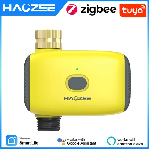 Temporizador de riego inteligente Tuya Zigbee, controlador de riego por goteo automático, válvula de agua inteligente, sistema de riego automático para jardín