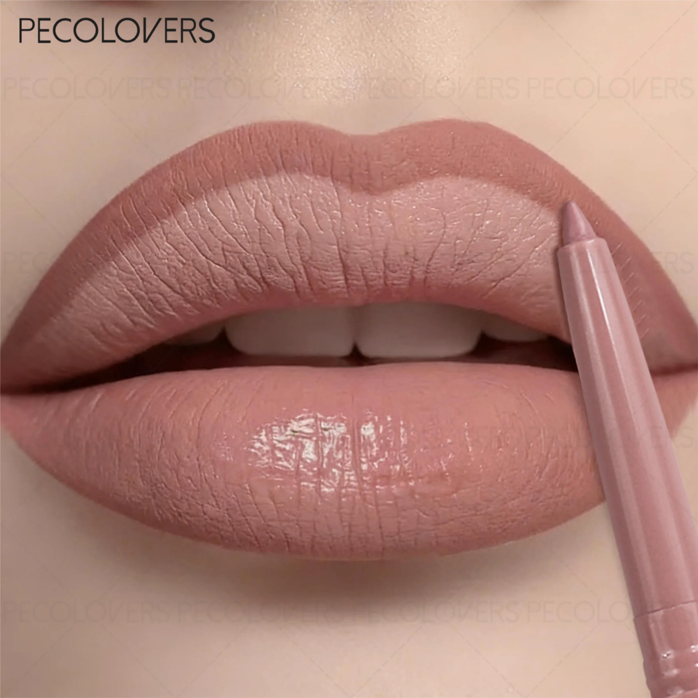 Velvet Matte Lipliner Pen, High Color Rendering Non-sticky Cup, Elegance Makeup Look, Lip Gloss & Lipstick Pen, Lip Makeup