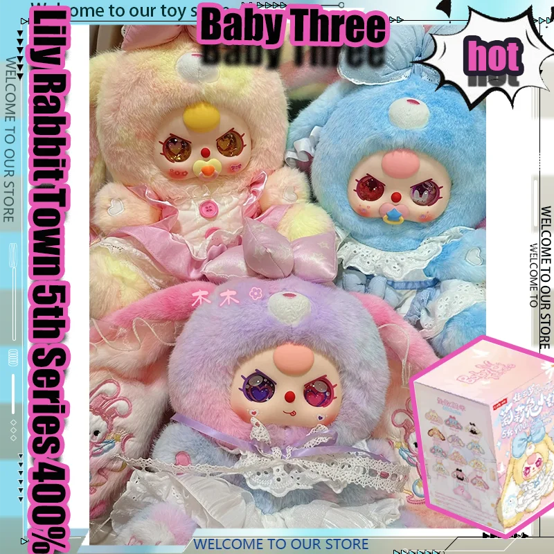 figurine-en-vinyle-et-peluche-authentique-baby-three-lily-rabbit-town-5eme-serie-400-blind-box-collection-de-jouets-tendance-cadeaux-d'anniversaire