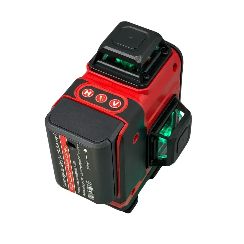 Milwaukee 16-wire 4D Laser Level Automatic self-leveling horizontal Vertical cross line rechargeable level battery power tool