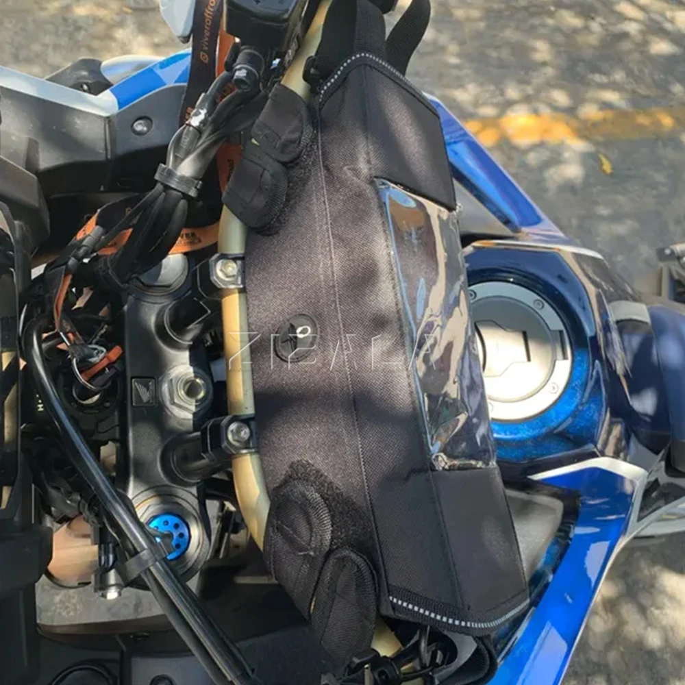 

FOR HONDA XL750 Transalp 600V XL650V 700V XL750 xl 2023 2024 Motorcycle Storage Travel Tool bags Waterproof Handlebar Bag 2025