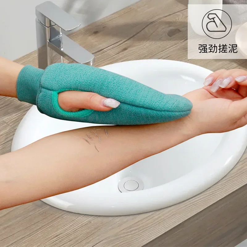 

1pc Bath for Peeling SPA Exfoliating Shower Brush Body Cleaning Scrub Mitt Rub Dead Skin Gloves Shower Towel Foam Body Massage