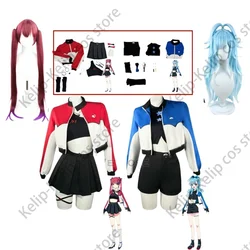 VTuber Hololive Kobokan Kobo Kanaeru Houshou Marine Cosplay Costume III MV Wig Baseball Uniform Tracksuit Woman Sexy Party Suit