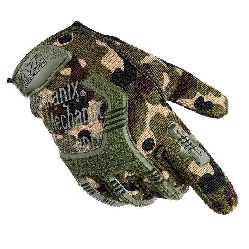 Seal Tactical Gloves Cool Motorcycle Super Technician Long Finger Men\'s Special Forces Anti-Slip Gloves