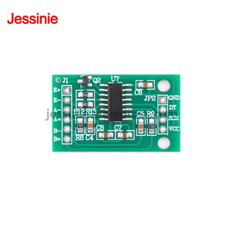 HX711 Load Cell AD Sensor Tekanan Berat Modul AD dengan Layar Instrumen Penimbangan 24-bit Timbangan Elektronik Untuk Arduino