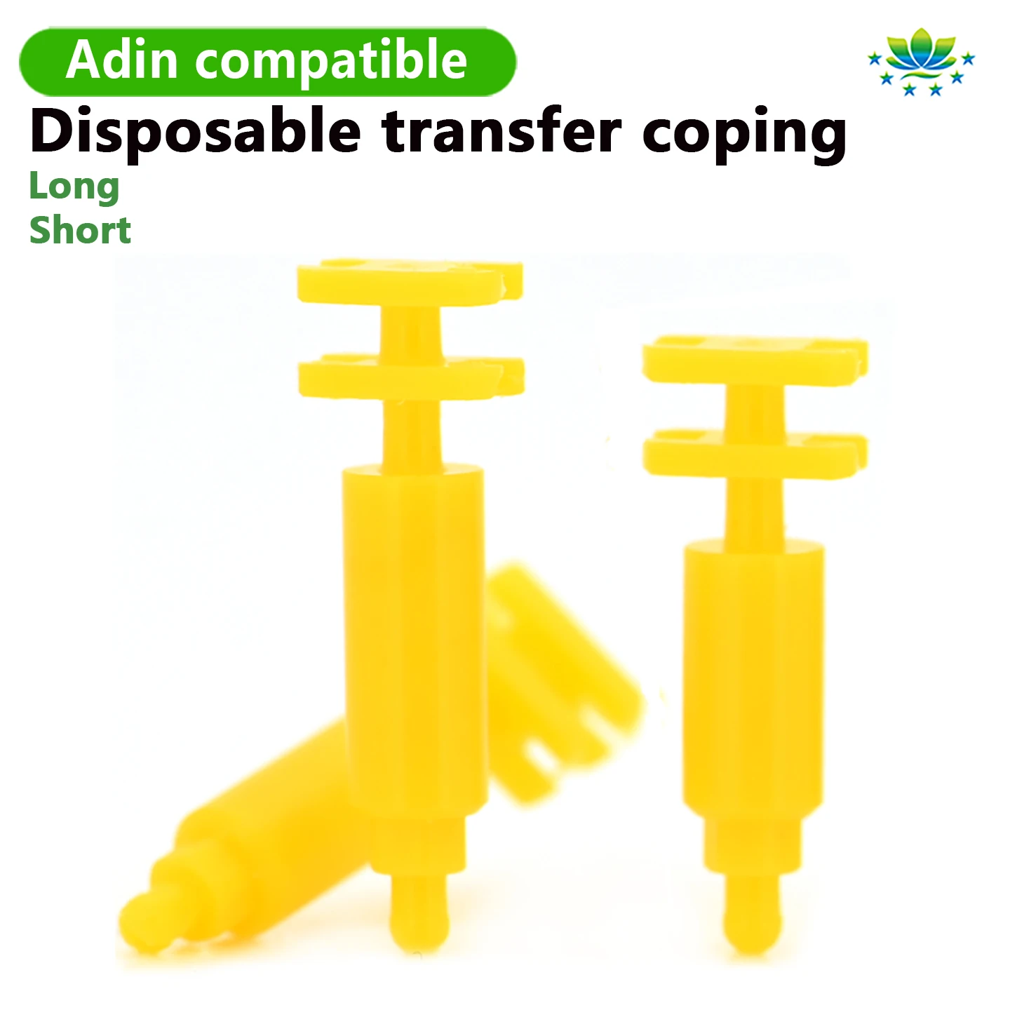 For Adin Disposable Transfer Coping Impression Post Plastic Lab Prosthetic Component OEM Custom Fast Delivery Precision Model