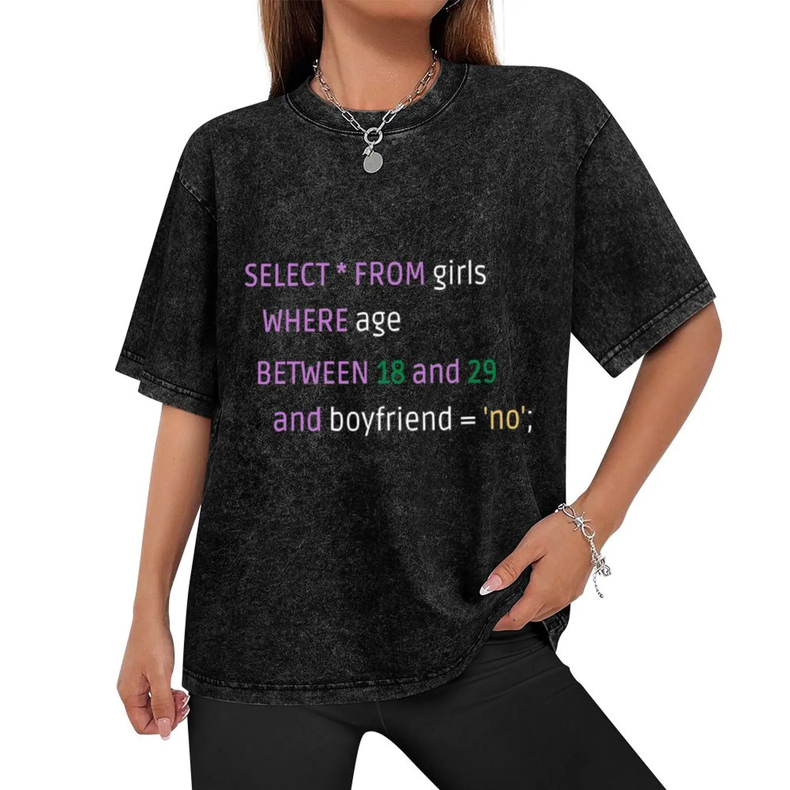 Select * from girls where age between 18 and 29 T-Shirt man clothes summer 2025 shirts graphic tees Men's t shirts