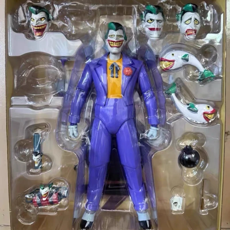 الأصلي في المخزون موندو جوكر 1/6 مقياس عمل الشكل النسخة المعتادة مفصلية تحصيل لعبة باتمان الرسوم المتحركة هدايا العيد