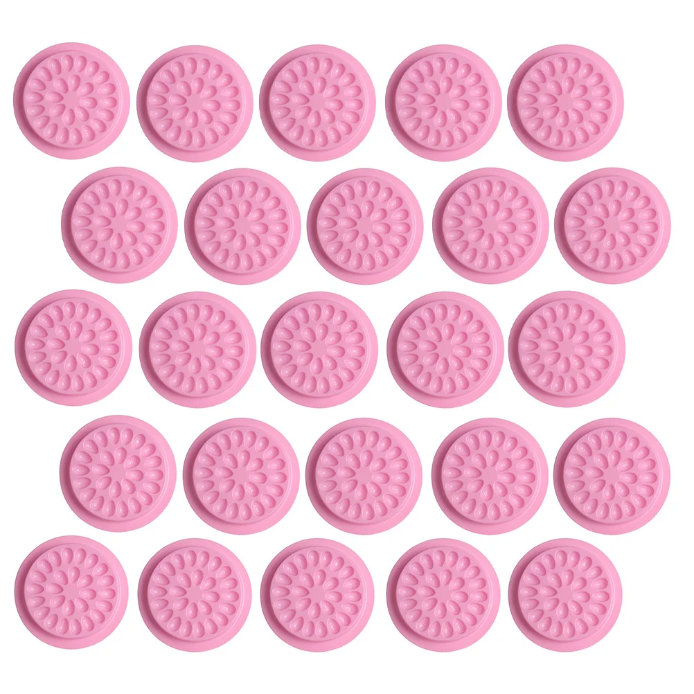 200 pezzi vassoi per colla per ciglia plastica usa e getta di alta qualità per strumenti per l'estensione delle ciglia supporti adesivi per ciglia finte salone di bellezza