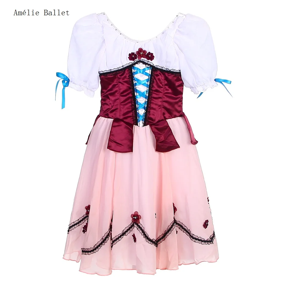 

B22318 Customized Professional Ballet Dance Tutu with Hook & Eyes Adult Girls Romantic Tutu Skirts Ballerina Performance Costume