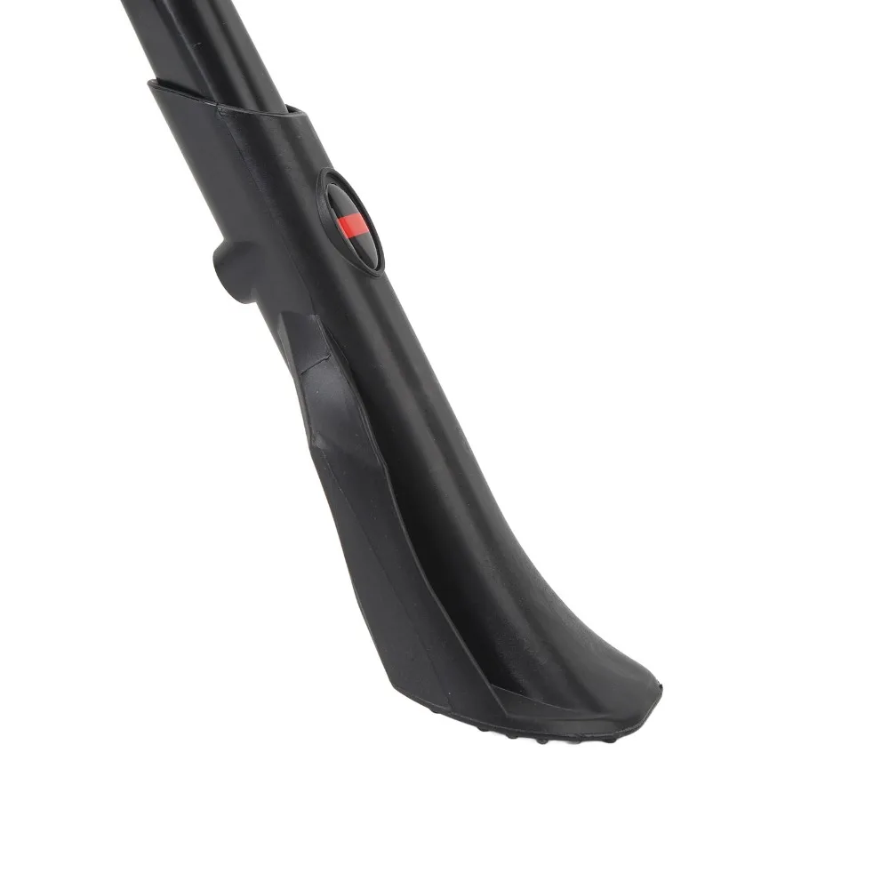

Aluminium Alloy Bike Kickstand Two Hole Screw Easy Install Bike Side Stand Adjustable Black for 24-29 inch Bike