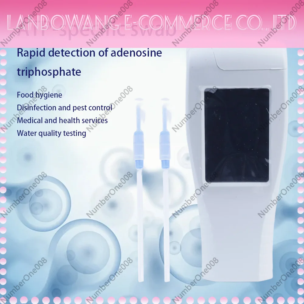 ATP Fluorescence Detector Portable Bacteria Microbial Surface Cleanliness Tester Meter for Hotel Hygiene Inspection