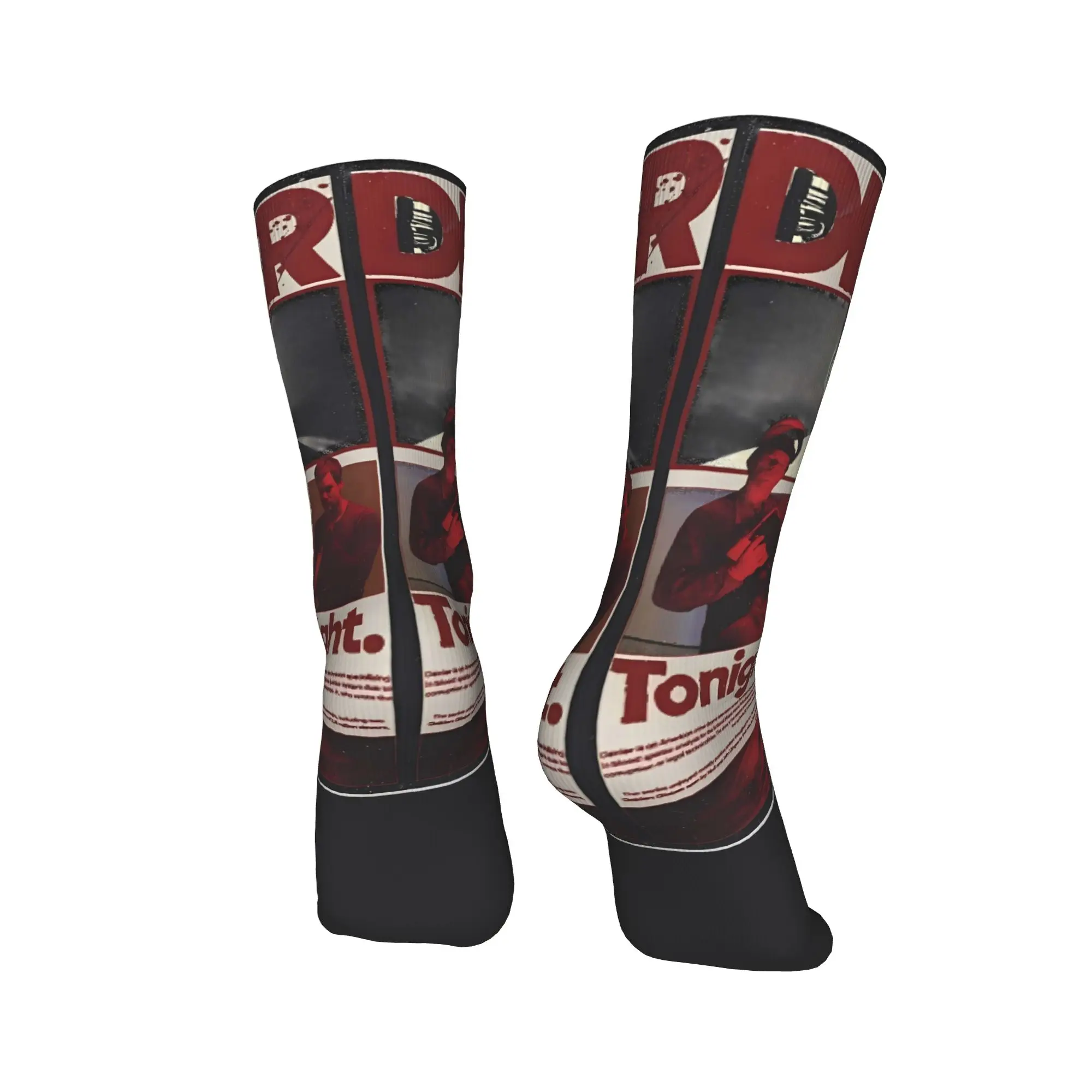 جوارب Dexter Morgan TV الرعب جوارب عصرية للرجال جوارب مريحة لركوب الدراجات جوارب شتوية مخصصة مضادة للانزلاق