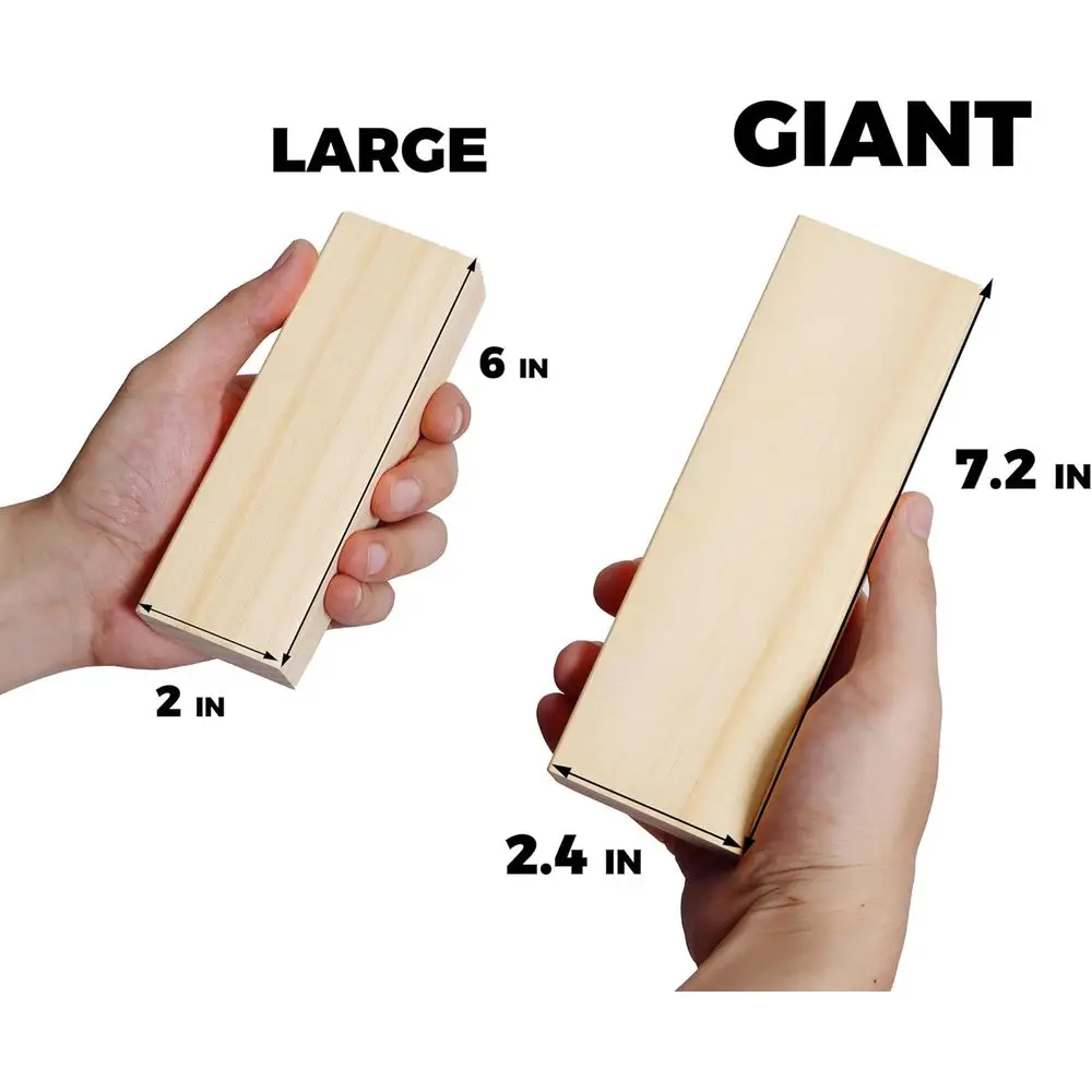 Giant Stacking Tower Game: 5 Feet Tall with 54 Blocks, Carry Bag & Scoreboard for Outdoor Fun