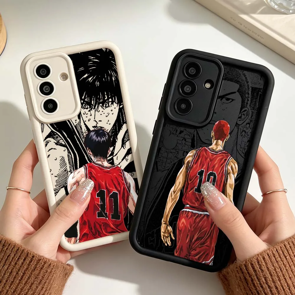 Anime Dark Slam Dunk For Samsung A25 A26 A33 A57 A35 A36 A37 A51 A52 A53 A54 A55 A57 A72 A73 5G Eye Ladder Phone Case