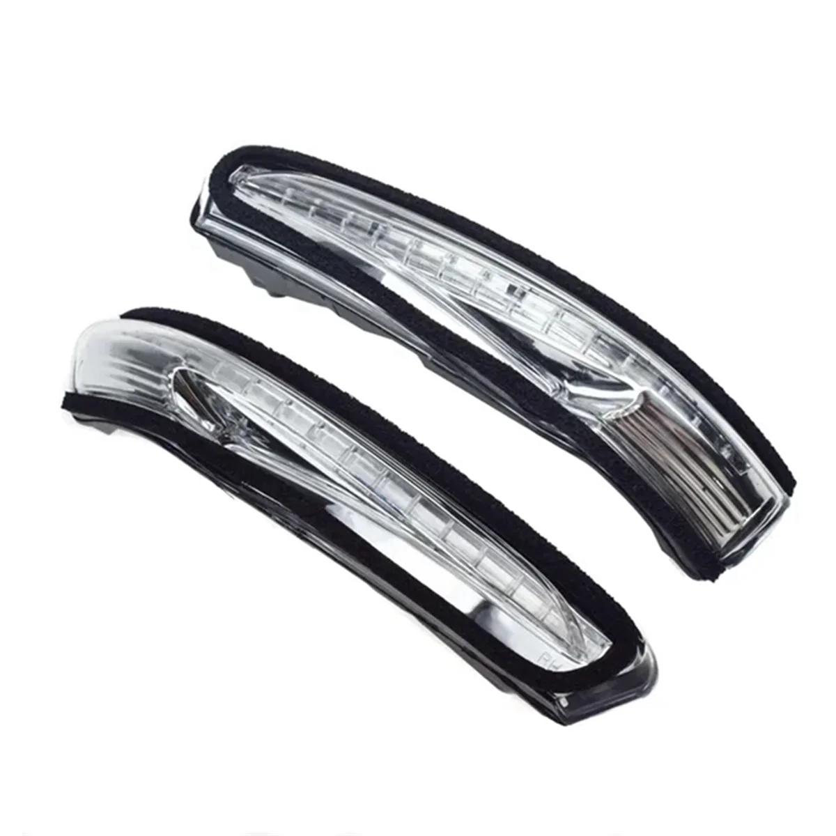 1 Pair Wing Mirror Indicator Turn Signal Lamp LED Side Mirror Repeater Lamp for KIA K3 12-16 87614-A7000 87624-A7000