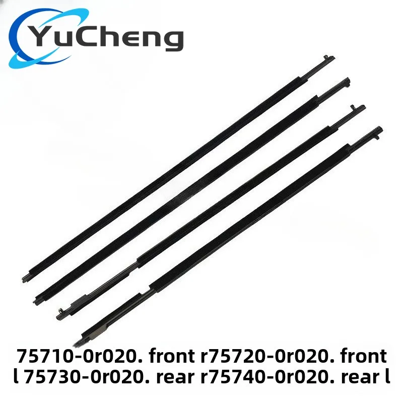 

75720-0R020 75710-0R020 75740-0R020 75730-0R020 Совершенно новый 4 шт. автомобильный черный уплотнитель окна для Toyota RAV4 2009-2012