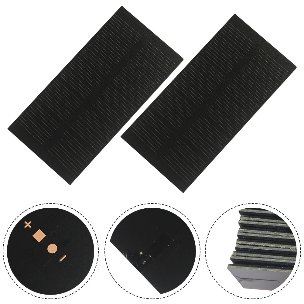 Outdoor Use Sunny Days Charging Board Battery Charger 0.5W Solar Panel Kit Battery 80*40*2MM 0.5W Power Output