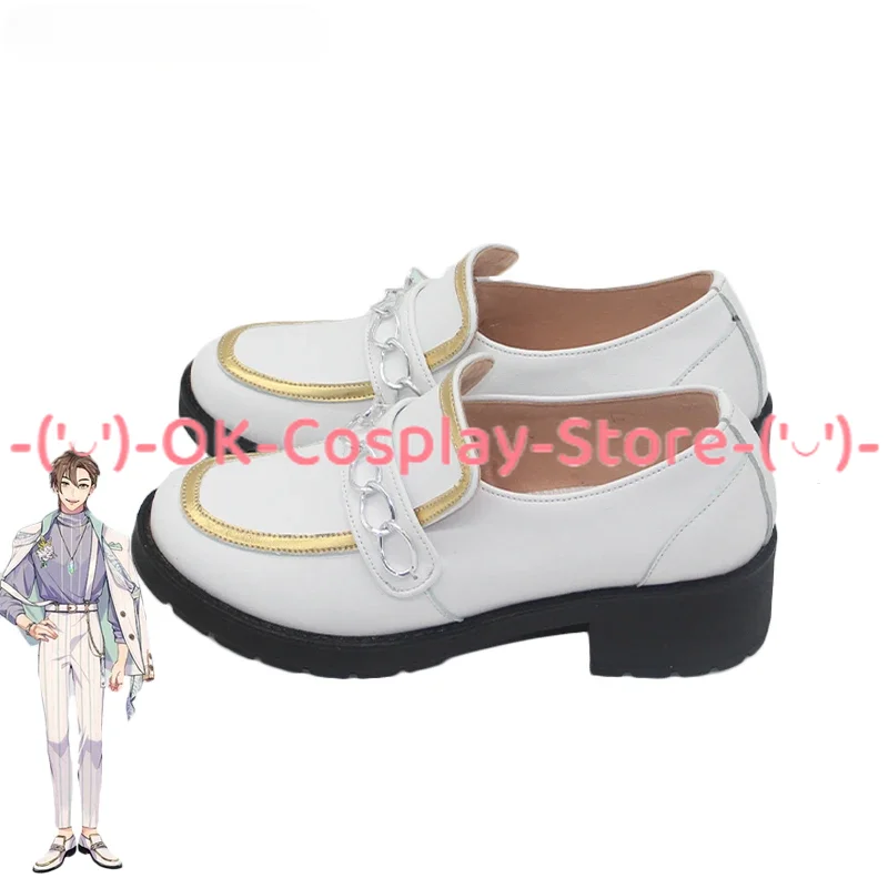 Jogo Nu Eiden Sapatos Cosplay, Botas De Carnaval De Halloween, Sapatos De Couro PU, Cosplay Props, Custom Made