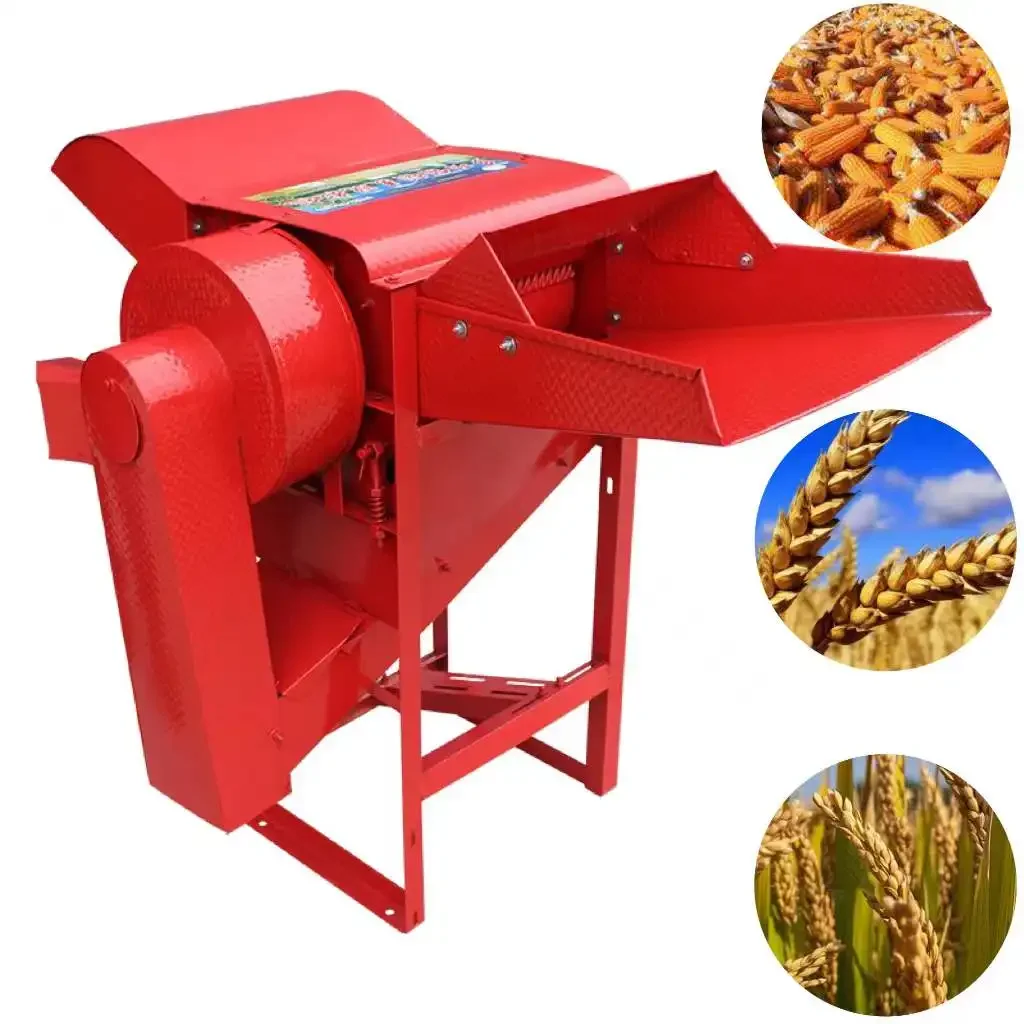 Farm Machinery automatic corn sheller groundnut thresher mini sunflower seed thresher machine castor seed thresher for farm