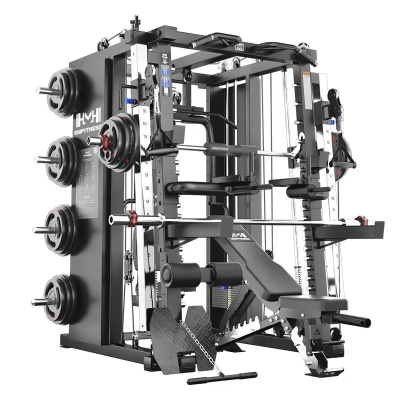 2025 Home Gym Multi-Functional Smith Machine Comprehensive Large Strength Training Set for Hip And Leg Workouts
